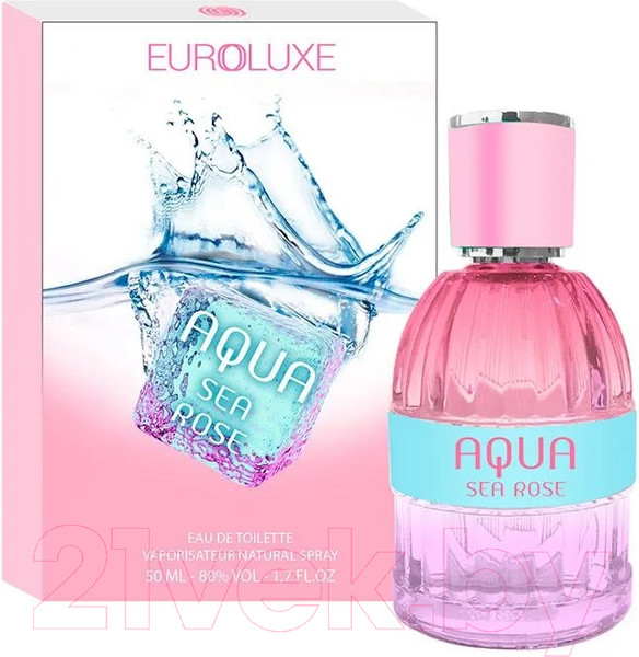 Изображение товара Туалетная вода Euroluxe Aqua Sea Rose (50мл)