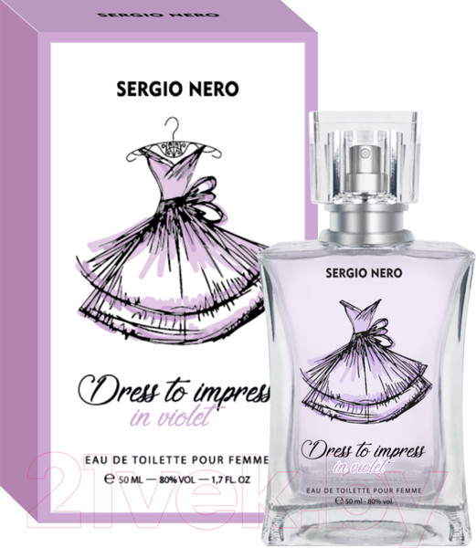 Изображение товара Туалетная вода Sergio Nero Dress To Impress In Violet (50мл)