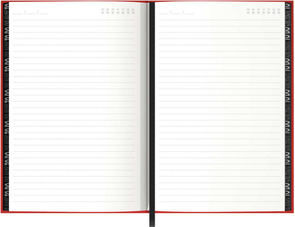 Изображение товара Ежедневник Escalada Софт-Тач / 63980 (160л, красный)