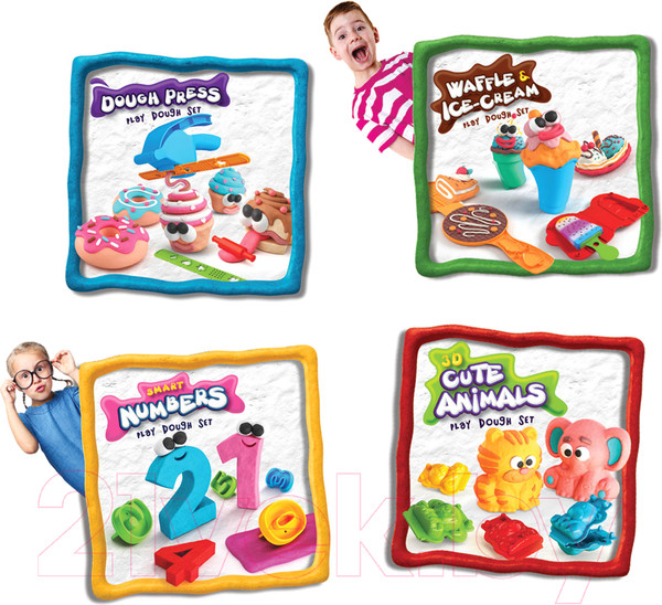 Изображение товара Набор для лепки Aяt Craft Мега-лепка 4 в 1 / 03617