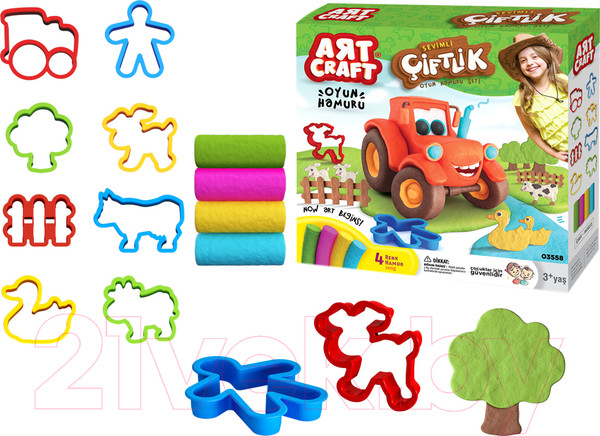 Изображение товара Набор для лепки Aяt Craft Моя ферма / 03558