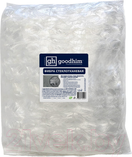 Изображение товара Фибра для бетона GoodHim 12мм (1.2кг)