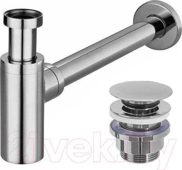 Изображение товара Сифон REA Click Clack A5693 (хром глянцевый)