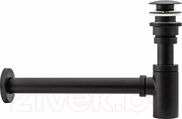 Изображение товара Сифон REA Click Clack A5215 (черный матовый)