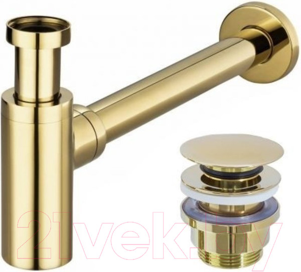 Изображение товара Сифон REA Click Clack A5692 (светлое золото)