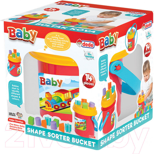 Изображение товара Сортер Dede Логика ведерко / 02006
