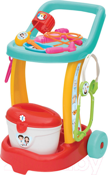 Изображение товара Набор доктора детский Dede Candy & Ken с тележкой / 01963