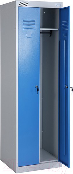 Изображение товара Шкаф металлический Metall Zavod ШРЭК 22-530 / УП-00011257 (корпус RAL7035 / двери RAL5015)