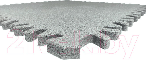 Изображение товара Резиновая плитка Rubtex Mats Puzzle 1000x1000x25 (серый)