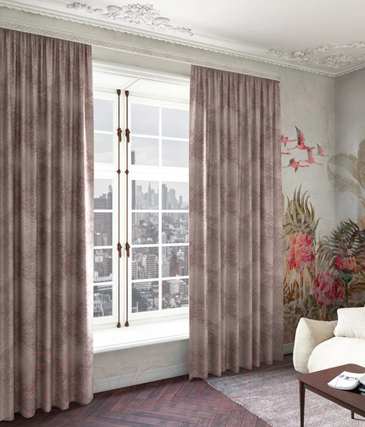 Изображение товара Штора LEGRAND Халиф 170x280 / 58119807 (розовый)