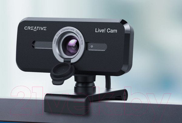 Изображение товара Веб-камера Creative Live! Cam Sync 1080P V2 (черный)
