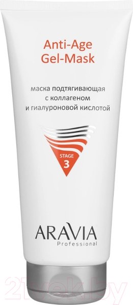 Изображение товара Маска для лица гелевая Aravia Professional С коллагеном и гиалуроновой кислотой Anti-Age (200мл)