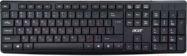 Изображение товара Комплект клавиатура и мышь Acer OMW141 / ZL.MCEEE.01M (черный)