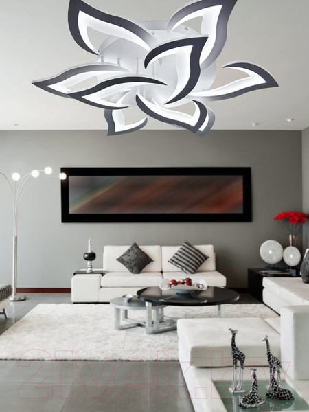 Изображение товара Потолочный светильник Mirastyle Диод CF-38604/6+3 WH