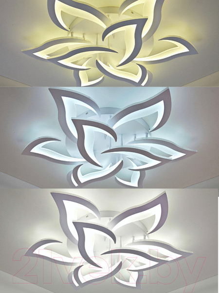 Изображение товара Потолочный светильник Mirastyle Диод CF-38604/6+3 WH