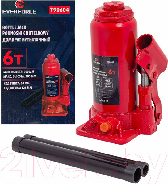 Изображение товара Бутылочный домкрат Everforce EF-T90604 (52652)