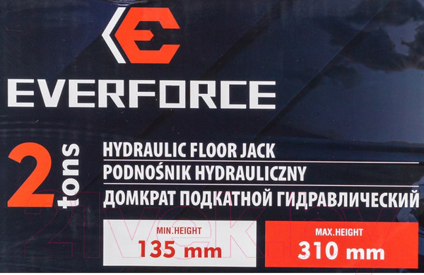 Изображение товара Подкатной домкрат Everforce EF-TA820011 (56850)