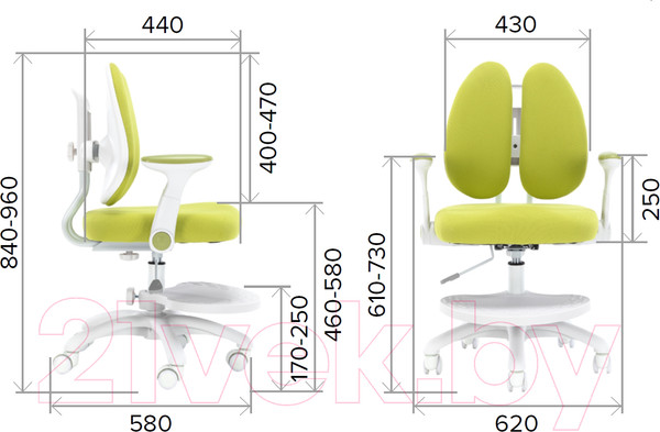 Изображение товара Кресло детское Everprof Kids 104 (розовый)