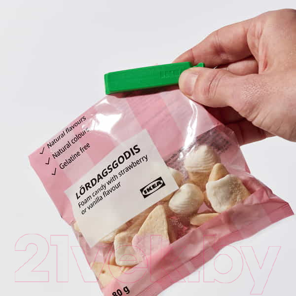 Изображение товара Набор зажимов для пакетов Ikea Бевара 005.241.74