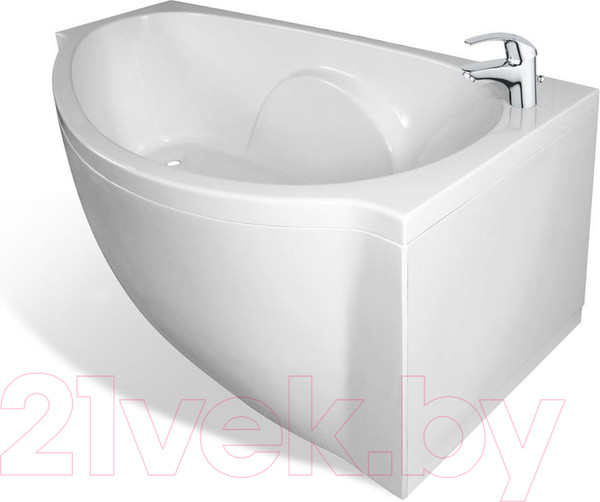 Изображение товара Экран для ванны Эстет Gracia Silk 170 R / ФР-00014654 (фронтальный)