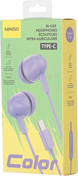Изображение товара Наушники Miniso 0725