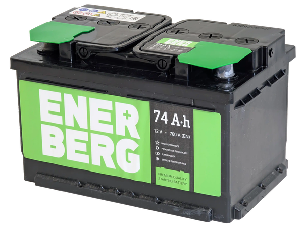 Изображение товара Автомобильный аккумулятор Enerberg 6СТ-74VLR R+ 760A (74 А/ч)