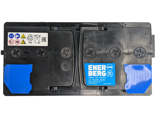 Изображение товара Автомобильный аккумулятор Enerberg 6СТ-110R EFB R+ 910A (110 А/ч)