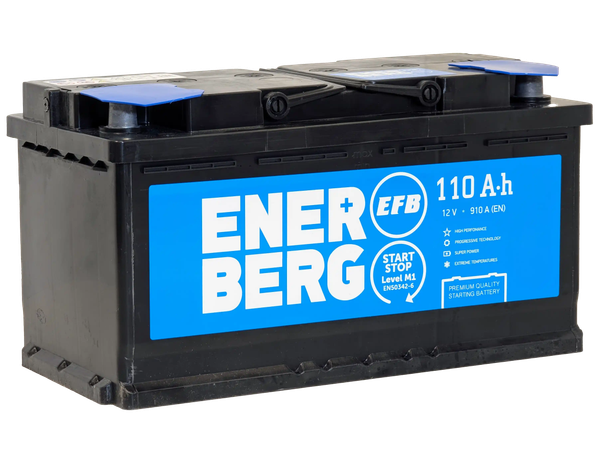 Изображение товара Автомобильный аккумулятор Enerberg 6СТ-110R EFB R+ 910A (110 А/ч)