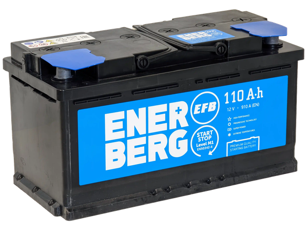 Изображение товара Автомобильный аккумулятор Enerberg 6СТ-110R EFB R+ 910A (110 А/ч)