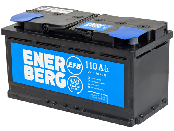 Изображение товара Автомобильный аккумулятор Enerberg 6СТ-110R EFB R+ 910A (110 А/ч)