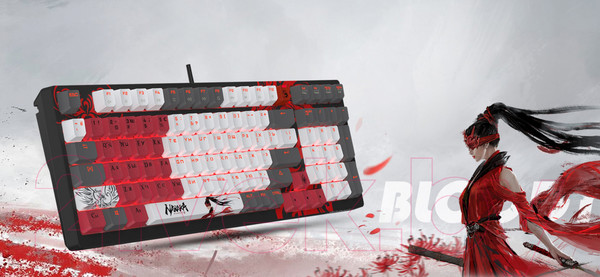 Изображение товара Клавиатура Bloody S98 Naraka (черный/красный)