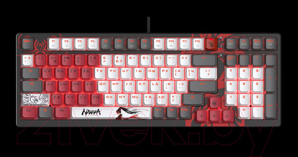 Изображение товара Клавиатура Bloody S98 Naraka (черный/красный)
