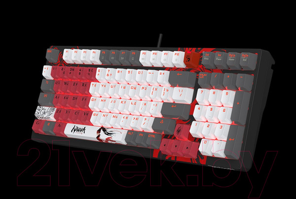 Изображение товара Клавиатура Bloody S98 Naraka (черный/красный)