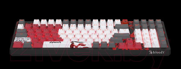 Изображение товара Клавиатура Bloody S98 Naraka (черный/красный)