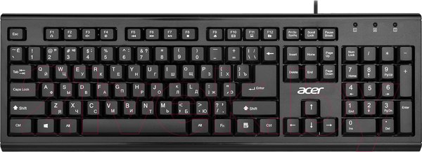 Изображение товара Клавиатура Acer OKW120 / ZL.KBDEE.006 (черный)