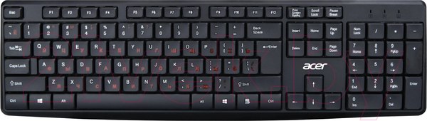 Изображение товара Клавиатура Acer OKW121 / ZL.KBDEE.00B (черный)