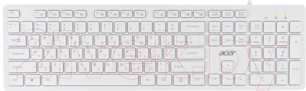 Изображение товара Клавиатура Acer OKW123 / ZL.KBDEE.00D (белый)