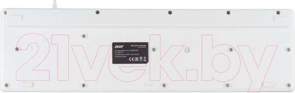 Изображение товара Клавиатура Acer OKW123 / ZL.KBDEE.00D (белый)