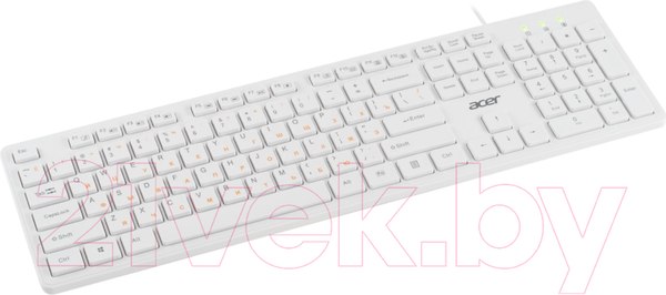 Изображение товара Клавиатура Acer OKW123 / ZL.KBDEE.00D (белый)