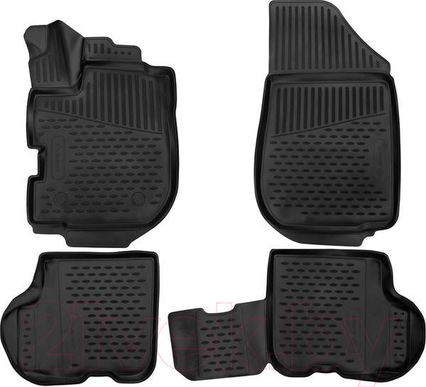 Изображение товара Комплект ковриков для авто ELEMENT ELEMENT3D01998210K для Renault Logan/MCV (4шт)