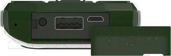 Изображение товара Мобильный телефон Maxvi P101 (зеленый)