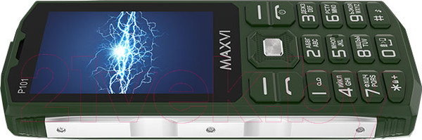 Изображение товара Мобильный телефон Maxvi P101 (зеленый)