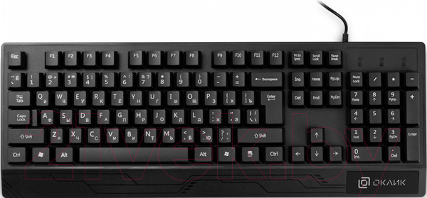 Изображение товара Клавиатура Оклик 115M (черный)