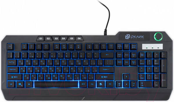 Изображение товара Клавиатура Оклик 715G (черный)
