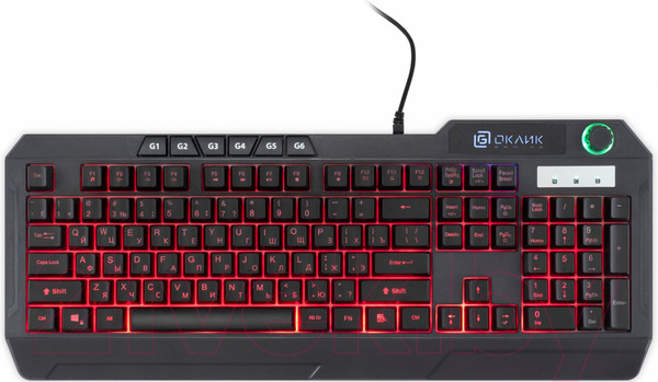 Изображение товара Клавиатура Оклик 715G (черный)