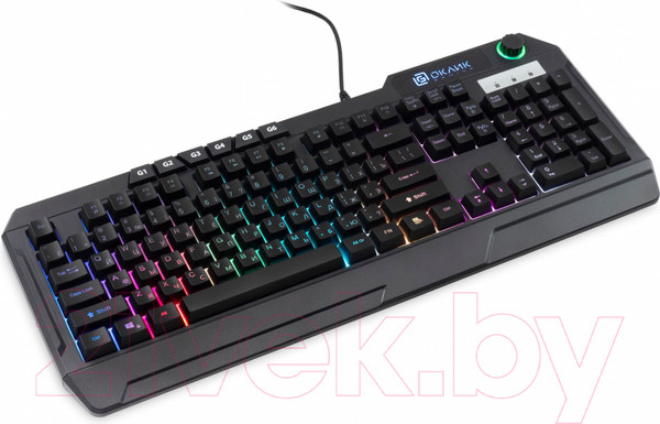 Изображение товара Клавиатура Оклик 715G (черный)