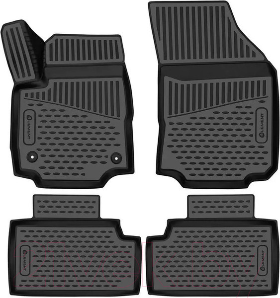 Изображение товара Комплект ковриков для авто ELEMENT ELEMENT3DA06100210K для Chevrolet Equinox (4шт)