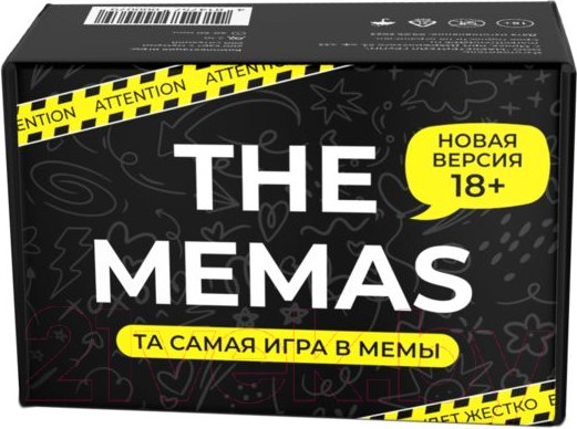 Изображение товара Настольная игра Game Hub Что за мем 18+ / 104