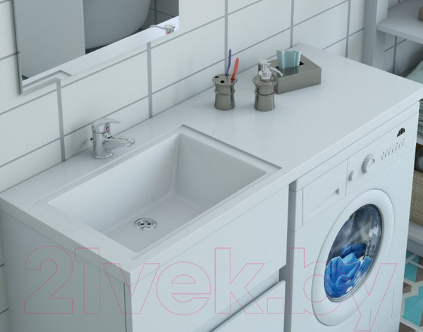 Изображение товара Умывальник Эстет Dallas Silk 100x48 L / ФР-00014928