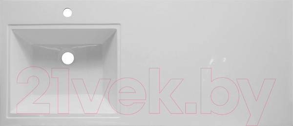 Изображение товара Умывальник Эстет Dallas Silk 110x48 L / ФР-00014872